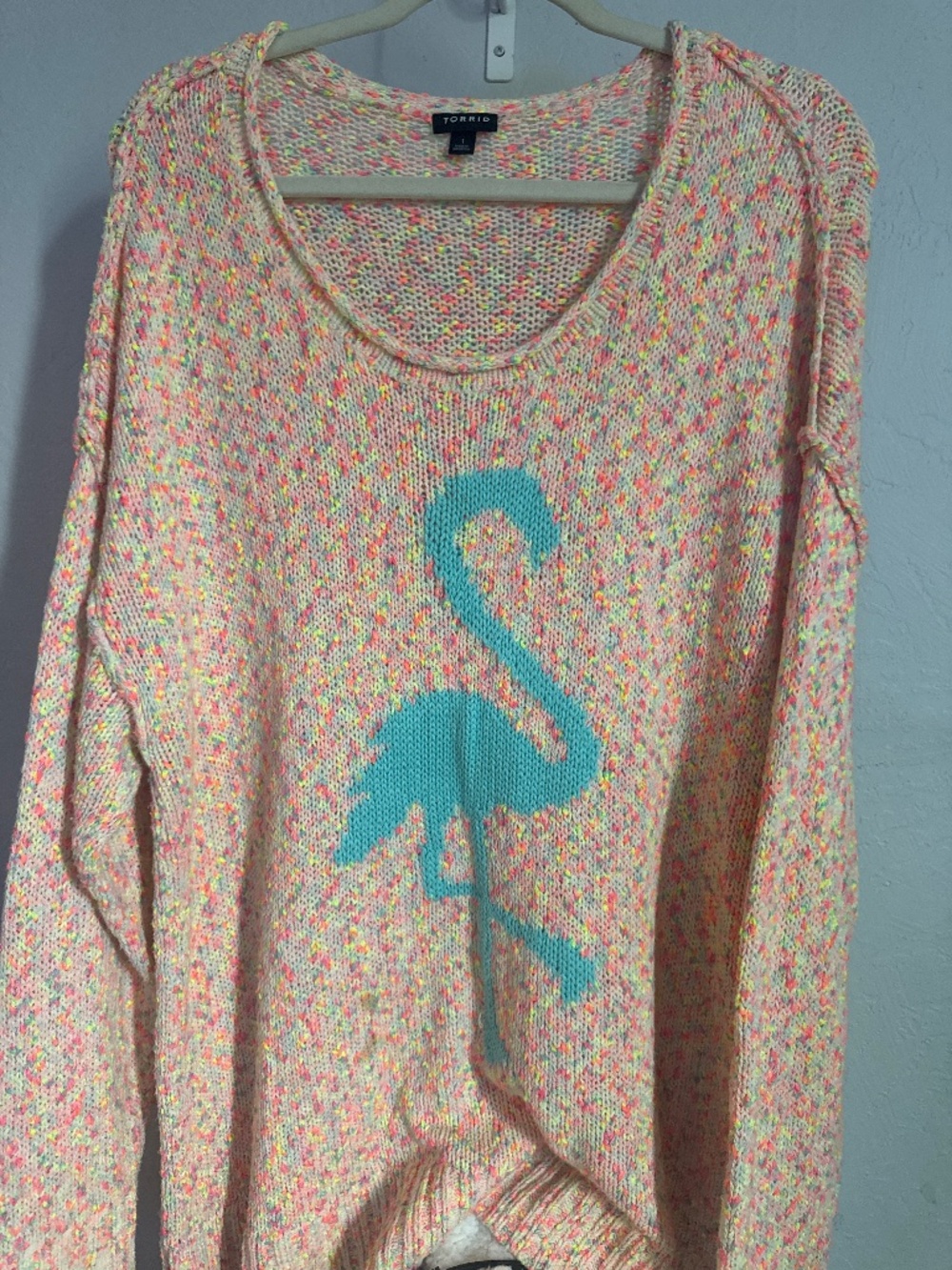 Rainbow flamingo 🦩 sweater